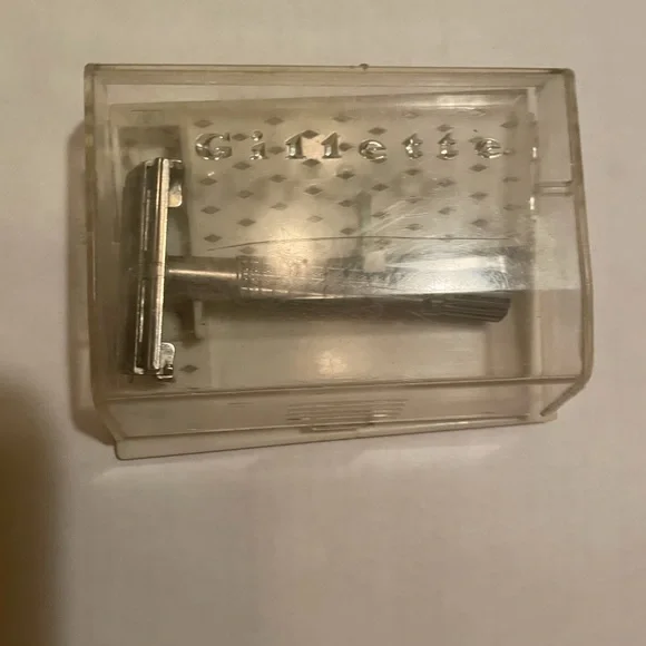 Vintage 1950’s Gillette Safety Razor RARE FIND Grooming